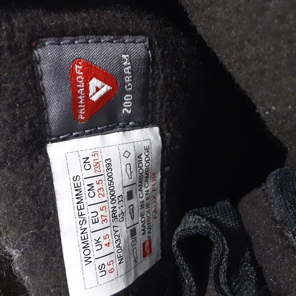 The North Face Nuptse Purna Il Boot women 6.5 waterproof winter comfy brown - Picture 13 of 15